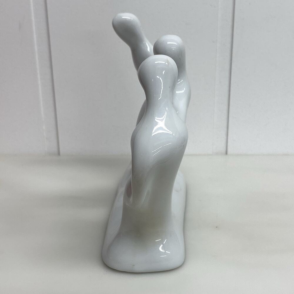 Vintage Naaman Fine Porcelain Abstract Figure Made in Israel Mid Century - Picture 9 of 9